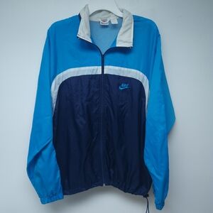 Vintage Nike Late 80s-Early 90s Windbreaker Gray Tag